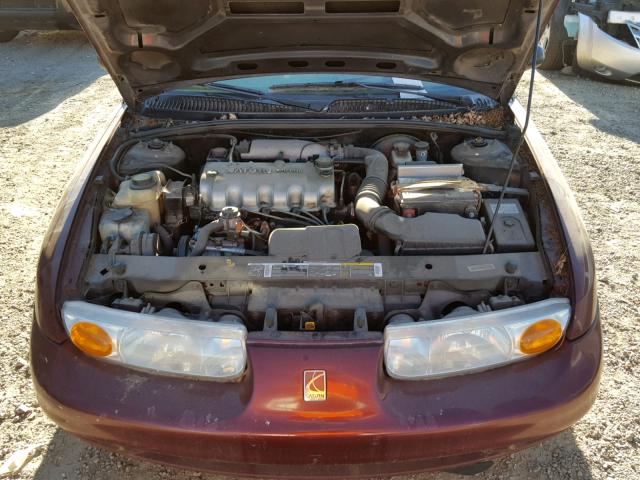 1G8ZF528X2Z247556 - 2002 SATURN SL MAROON photo 7