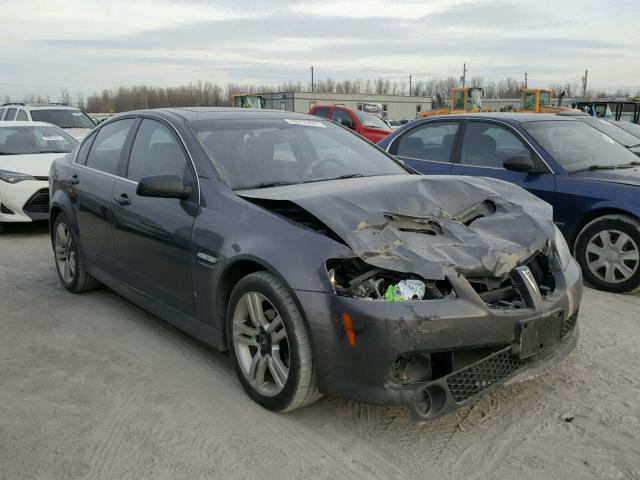 6G2ER57709L233178 - 2009 PONTIAC G8 GRAY photo 1