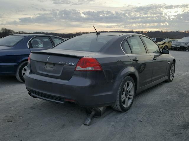 6G2ER57709L233178 - 2009 PONTIAC G8 GRAY photo 4