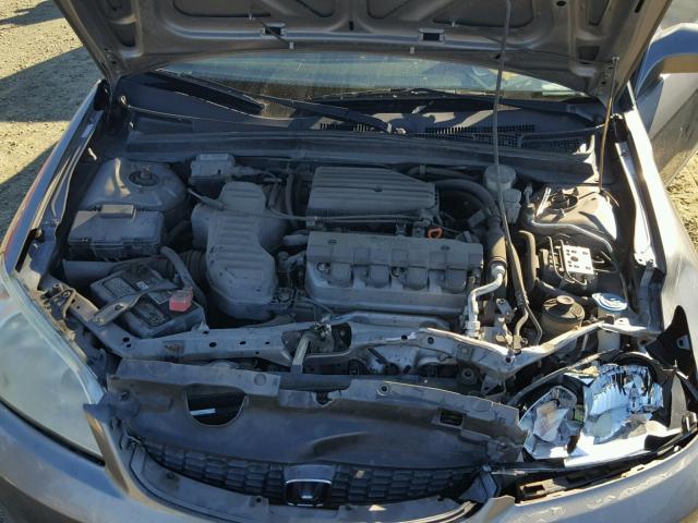 1HGEM21984L006525 - 2004 HONDA CIVIC EX CHARCOAL photo 7