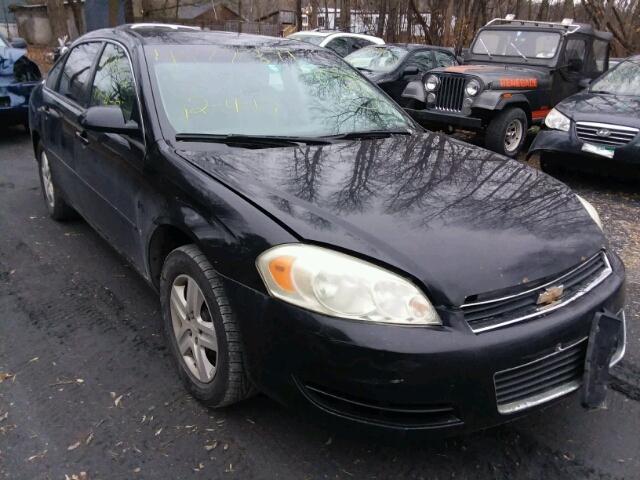 2G1WB58K669299265 - 2006 CHEVROLET IMPALA LS BLACK photo 1