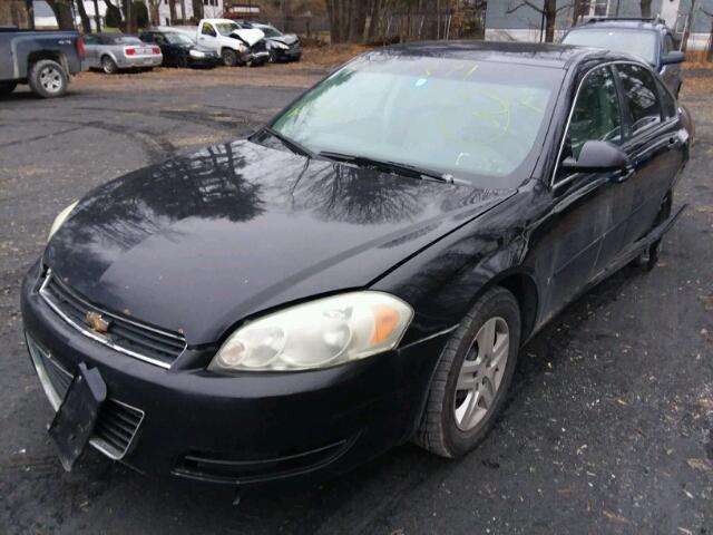 2G1WB58K669299265 - 2006 CHEVROLET IMPALA LS BLACK photo 2