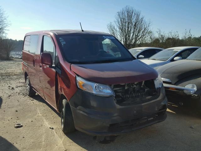 3N63M0YN0FK716235 - 2015 CHEVROLET CITY EXPRE MAROON photo 1