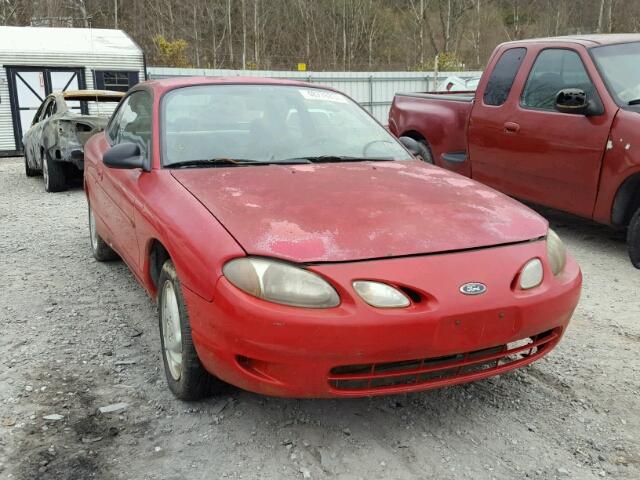 3FAKP1132YR170848 - 2000 FORD ESCORT ZX2 RED photo 1