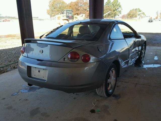 1ZWFT61L1Y5635605 - 2000 MERCURY COUGAR V6 GRAY photo 4