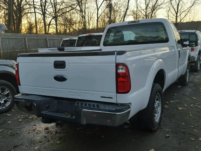 1FTBF2A69DEA13070 - 2013 FORD F250 SUPER WHITE photo 4