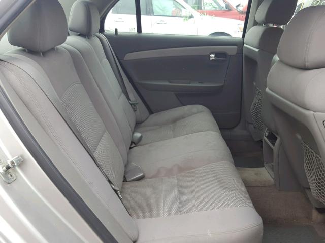 1G1ZG57B68F262856 - 2008 CHEVROLET MALIBU LS Gümüş foto 6