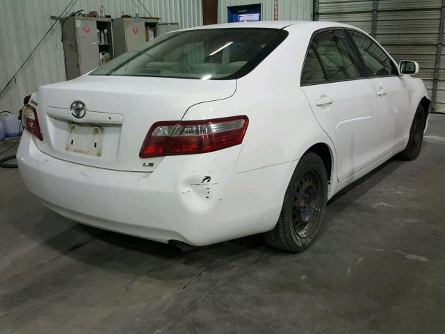 4T1BE46K37U595161 - 2007 TOYOTA CAMRY NEW WHITE photo 4