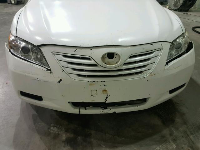 4T1BE46K37U595161 - 2007 TOYOTA CAMRY NEW WHITE photo 9