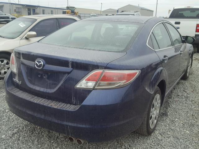 1YVHZ8BH7B5M07923 - 2011 MAZDA 6 I BLUE photo 4