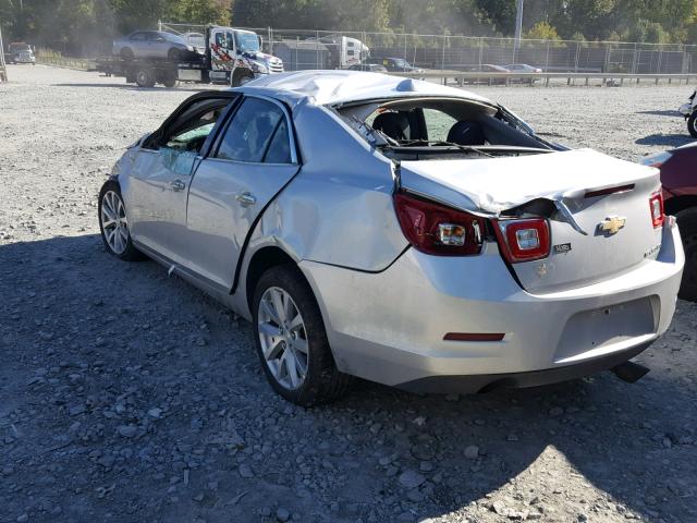 1G11H5SAXDF251474 - 2013 CHEVROLET MALIBU LTZ 银色 照片 3