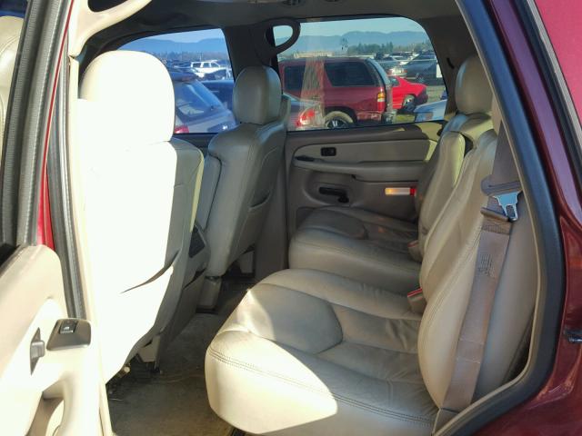 1GKEK13Z73J280955 - 2003 GMC YUKON RED photo 6