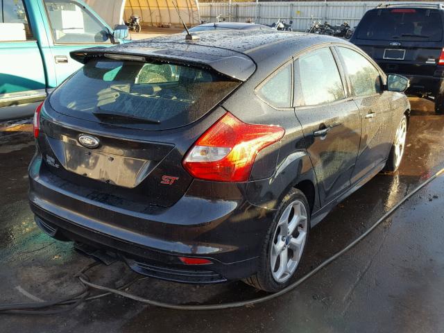 1FADP3L9XEL147303 - 2014 FORD FOCUS ST BLACK photo 4