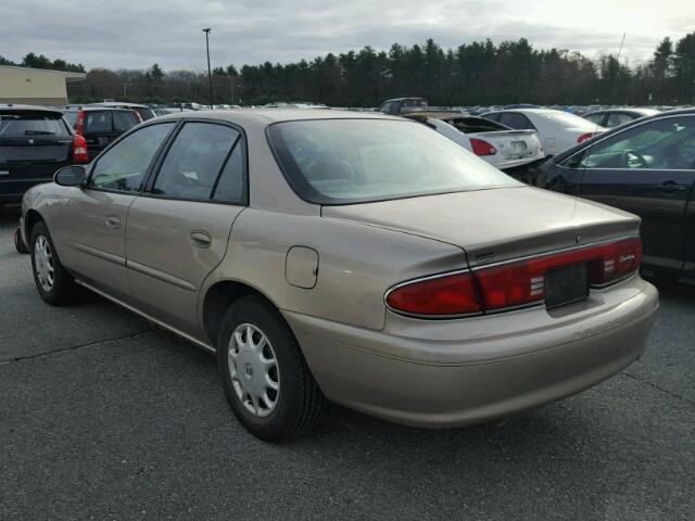 2G4WS52J131233039 - 2003 BUICK CENTURY CU TAN photo 3