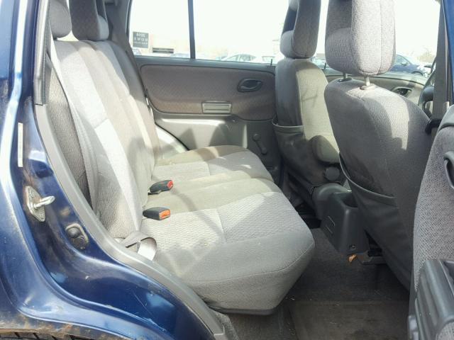 2CNBJ13C926924265 - 2002 CHEVROLET TRACKER BLUE photo 6