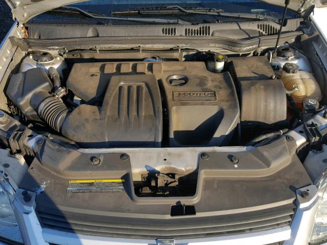 1G1AL18F087182692 - 2008 CHEVROLET COBALT LT SILVER photo 7