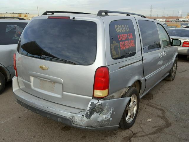 1GNDV33L36D166838 - 2006 CHEVROLET UPLANDER L SILVER photo 4