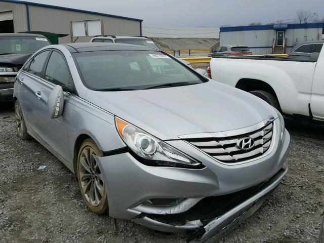 5NPEC4AB5CH470780 - 2012 HYUNDAI SONATA SE SILVER photo 1