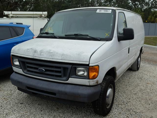 1FTNE24L86HA95389 - 2006 FORD ECONOLINE WHITE photo 2