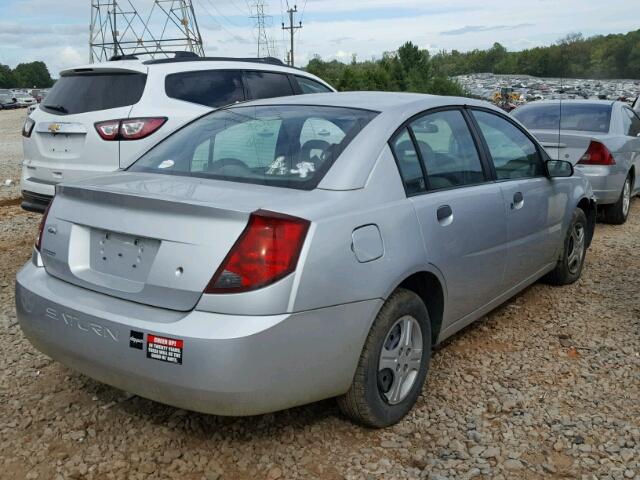 1G8AG52F25Z182540 - 2005 SATURN ION LEVEL SILVER photo 4