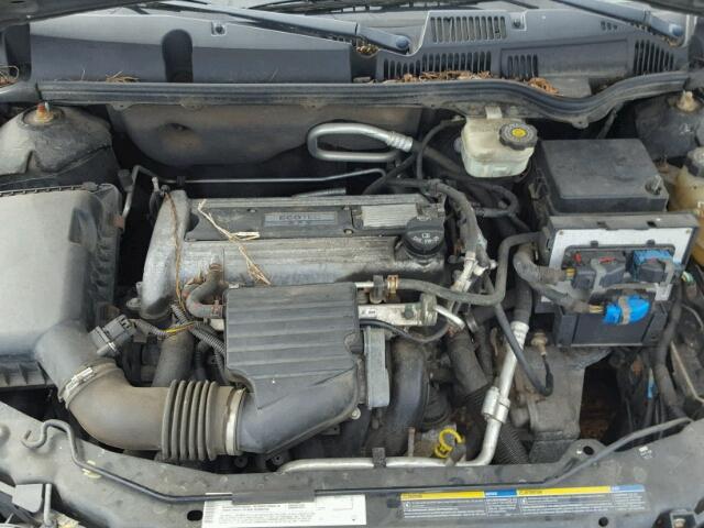1G8AG52F25Z182540 - 2005 SATURN ION LEVEL SILVER photo 7
