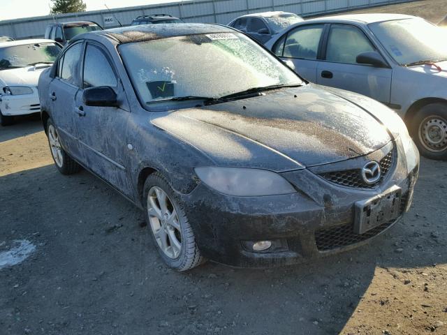 JM1BK32F081131389 - 2008 MAZDA 3 I BLACK photo 1