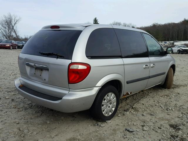 1C4GP45R85B117376 - 2005 CHRYSLER TOWN & COU SILVER photo 4