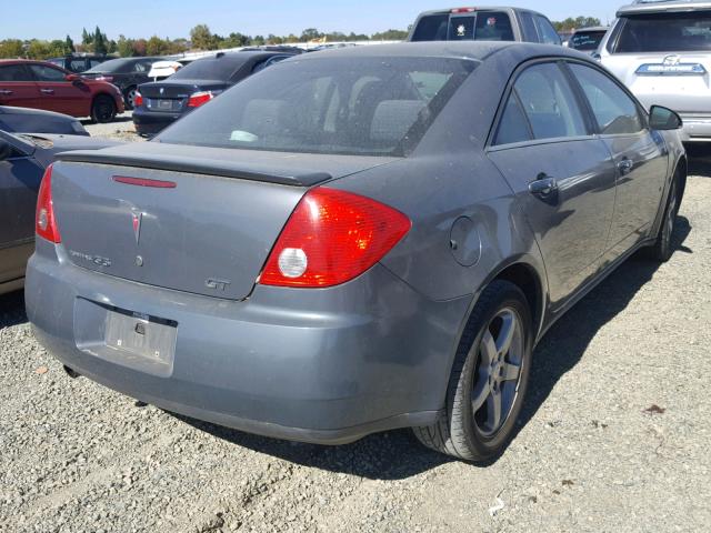 1G2ZH57N494159063 - 2009 PONTIAC G6 GT GRAY photo 4