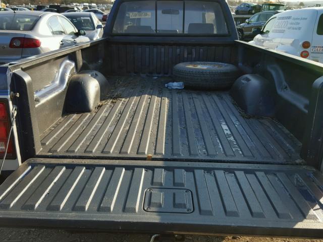 1B7GL26Y4MS242816 - 1991 DODGE DAKOTA BLUE photo 6