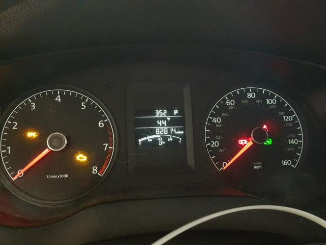 3VW2K7AJ0BM364256 - 2011 VOLKSWAGEN JETTA BASE BLACK photo 8