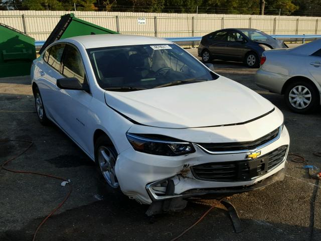 1G1ZB5ST8GF229810 - 2016 CHEVROLET MALIBU LS WHITE photo 1