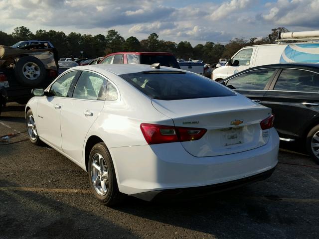1G1ZB5ST8GF229810 - 2016 CHEVROLET MALIBU LS WHITE photo 3