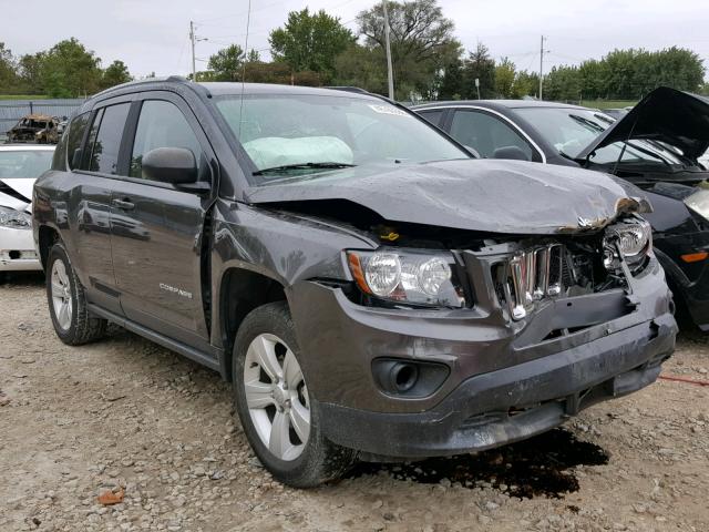 1C4NJDBB2ED842590 - 2014 JEEP COMPASS SP 灰色 照片 1