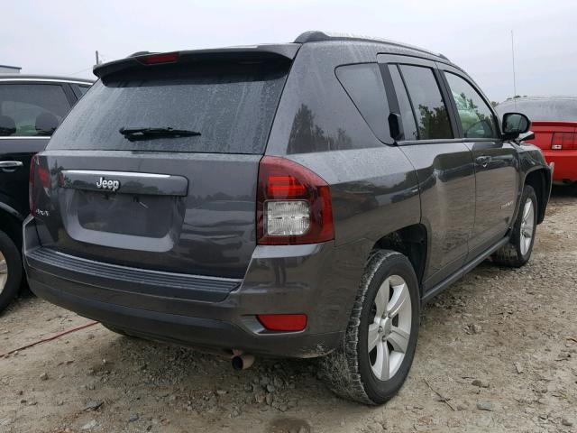 1C4NJDBB2ED842590 - 2014 JEEP COMPASS SP 灰色 照片 4