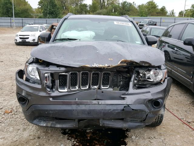 1C4NJDBB2ED842590 - 2014 JEEP COMPASS SP 灰色 照片 9