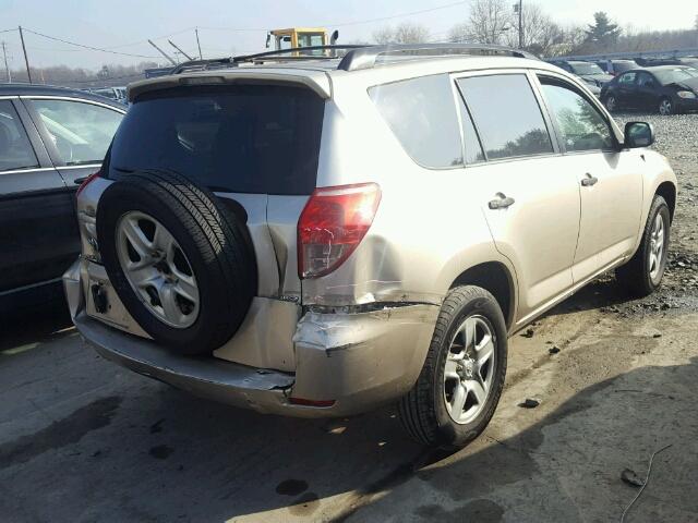 JTMBD33V486074035 - 2008 TOYOTA RAV4 TAN photo 4