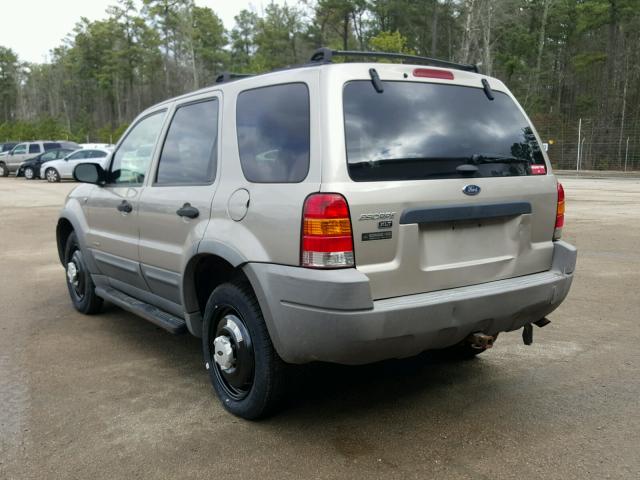 1FMCU04111KA79054 - 2001 FORD ESCAPE XLT TAN photo 3