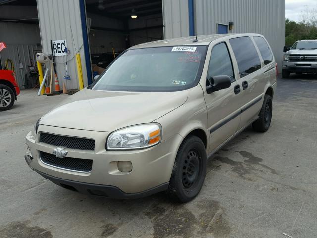 1GNDV23197D147706 - 2007 CHEVROLET UPLANDER L 棕色 照片 2