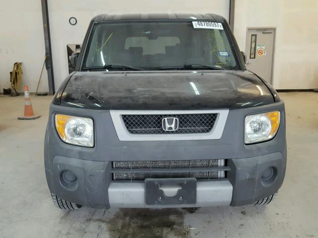 5J6YH283X4L018641 - 2004 HONDA ELEMENT LX BLACK photo 9