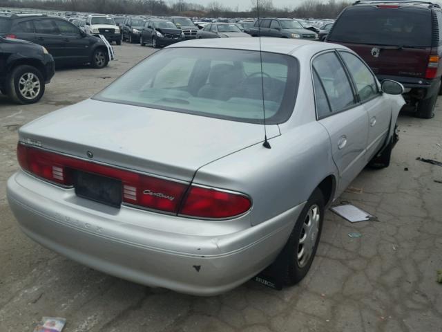 2G4WS52J841176601 - 2004 BUICK CENTURY CU SILVER photo 4