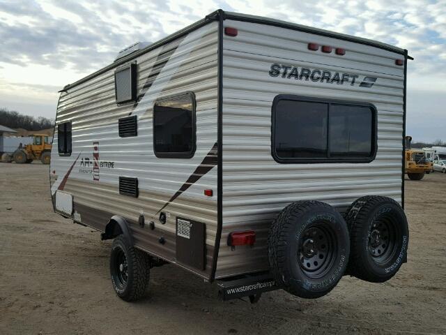 1SABS0AJ3F28R5212 - 2015 STAR CAMPER WHITE photo 3