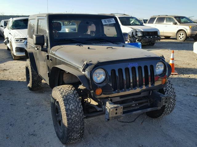 1J4AA2D11BL588700 - 2011 JEEP WRANGLER S BLACK photo 1