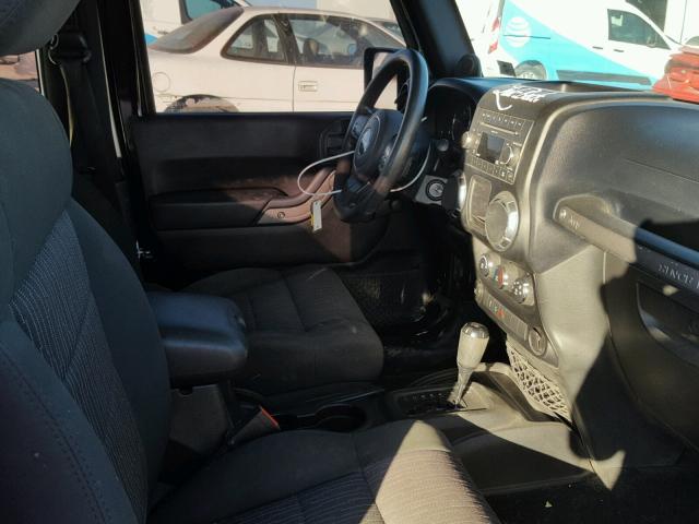 1J4AA2D11BL588700 - 2011 JEEP WRANGLER S BLACK photo 5