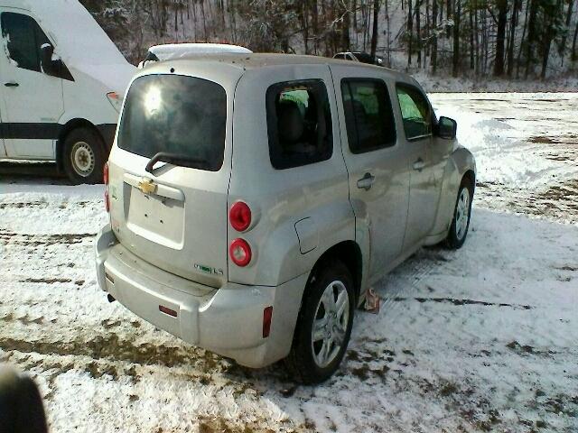 3GNDA13D67S602690 - 2007 CHEVROLET HHR LS SILVER photo 4