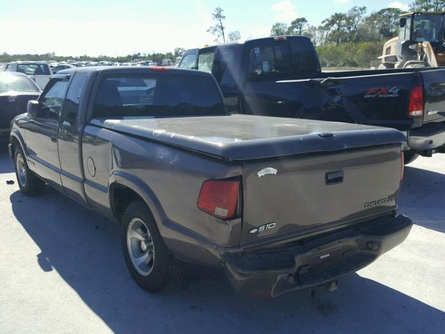 1GCCS19X5X8115234 - 1999 CHEVROLET S TRUCK S1 BROWN photo 3