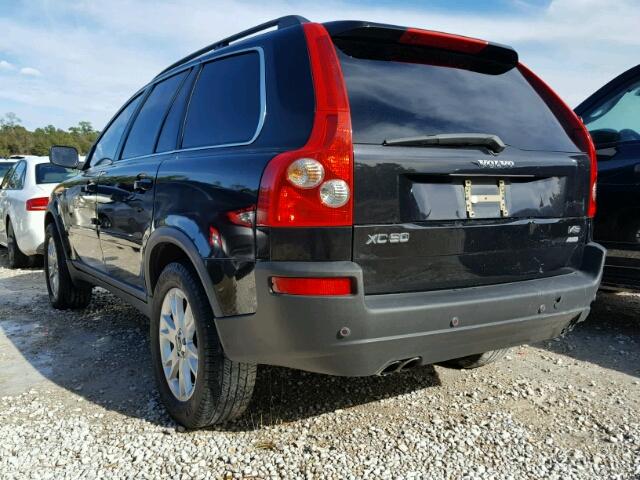 YV4CZ852961288046 - 2006 VOLVO XC90 V8 BLACK photo 3