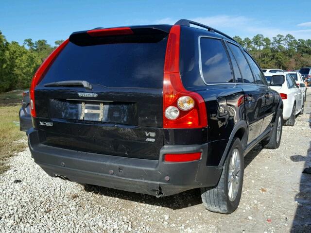 YV4CZ852961288046 - 2006 VOLVO XC90 V8 BLACK photo 4