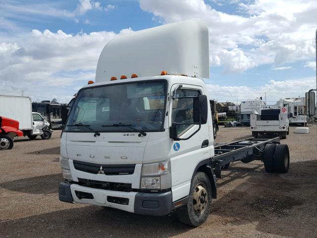 JL6BNK1A1CK005267 - 2012 MITSUBISHI FUSO TRUCK OF FE FEC72S WHITE photo 2