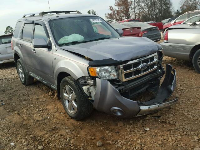 1FMCU04128KB47579 - 2008 FORD ESCAPE LIM SILVER photo 1