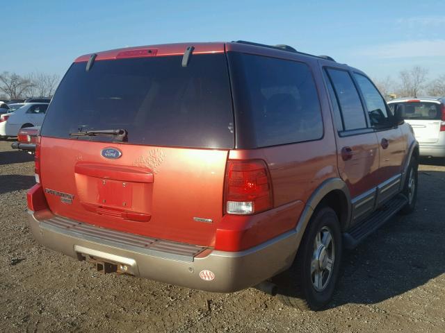 1FMFU18L43LA63605 - 2003 FORD EXPEDITION RED photo 4